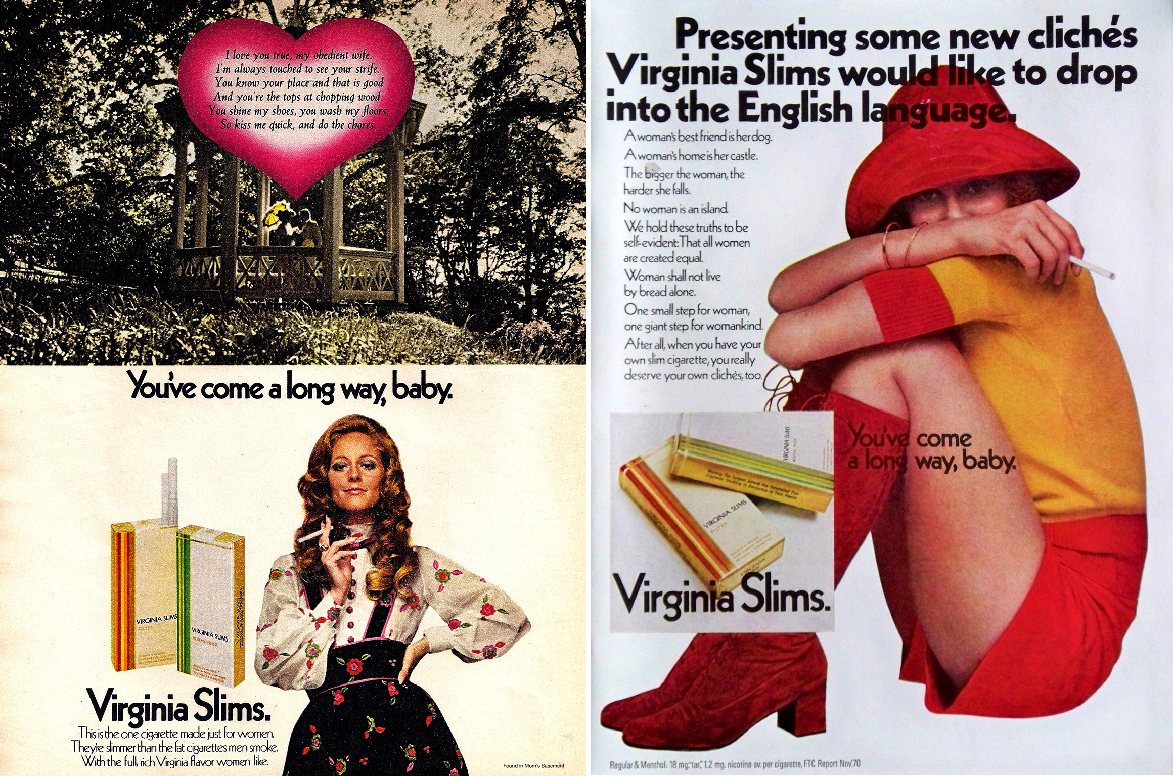 1971virginia slims advert