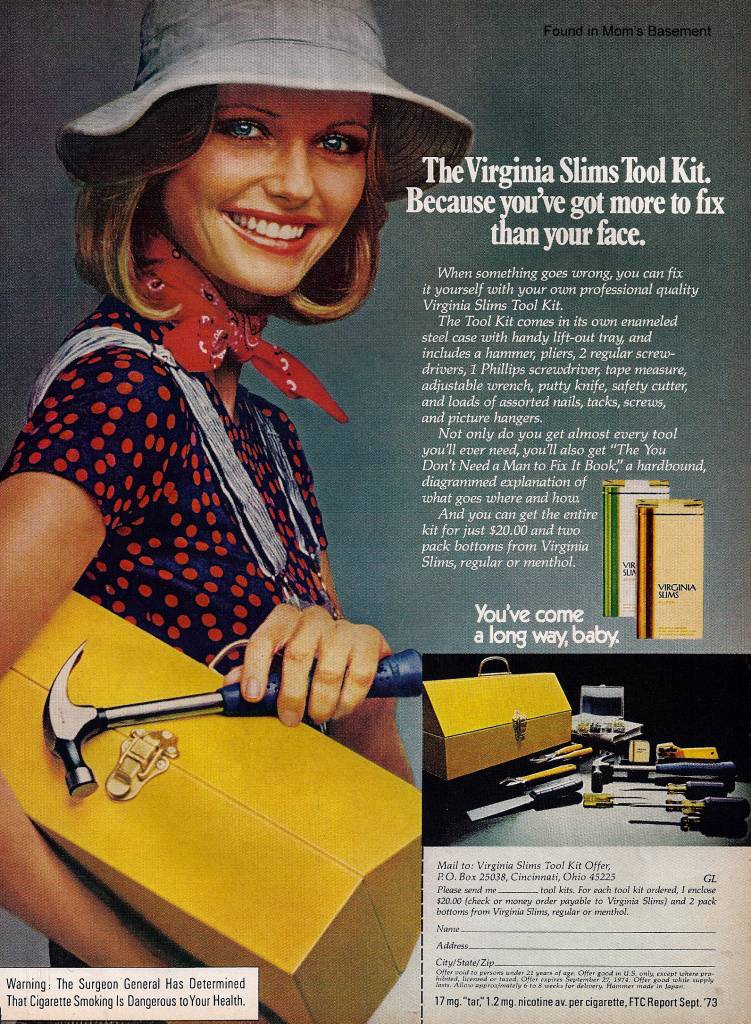 1974 virginia slims ad