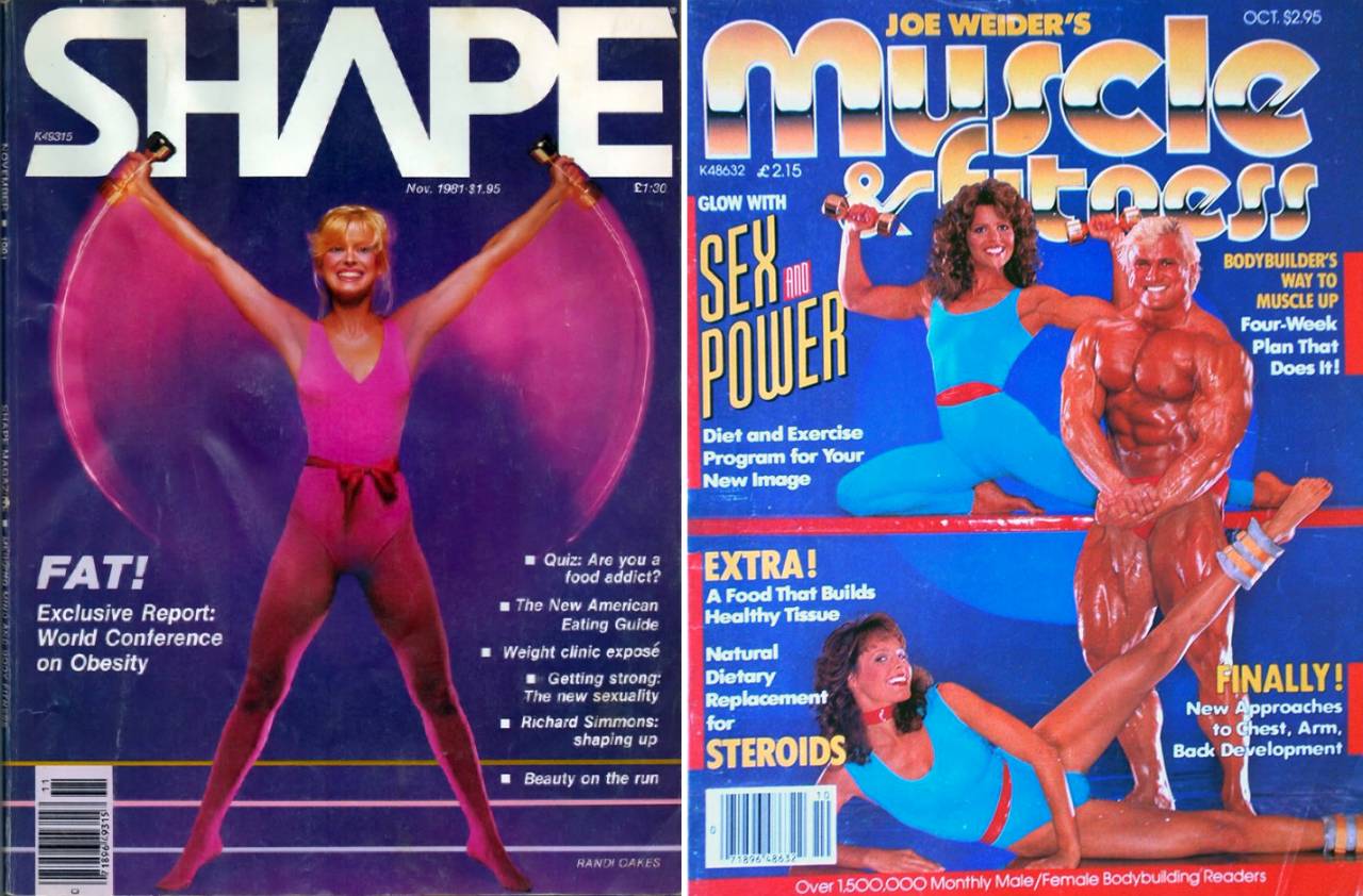 1980s fitness magazine