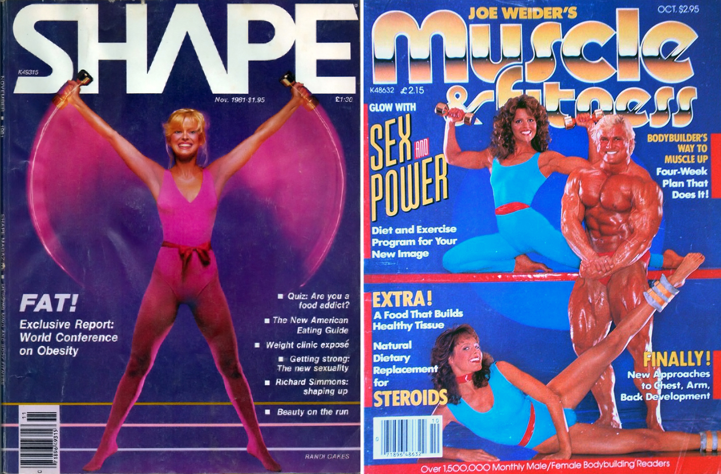 1980s fitness mags