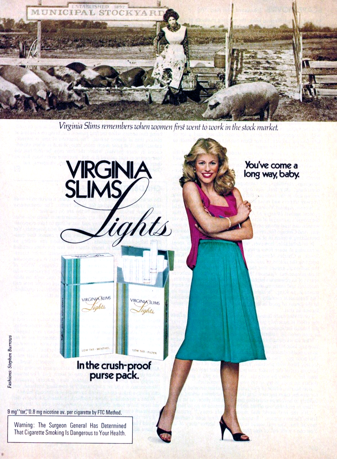 1981 virginia slims ad