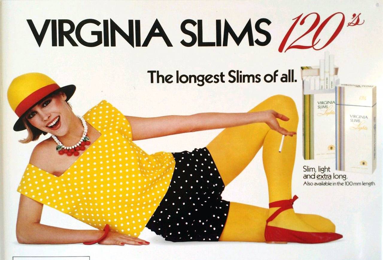 1985 virginia slims ad