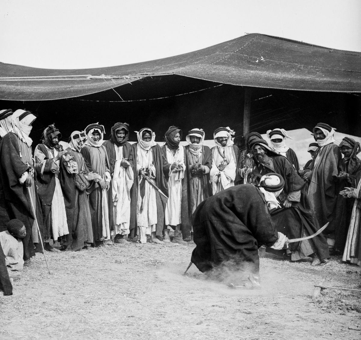  American Colony Photo Department, the Matson Photo Service, Bedouins 1898, Jerusalem, Palestine, Egypt