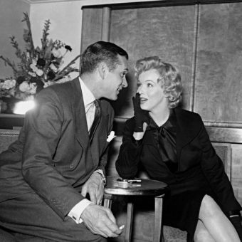 Laurence Olivier and Marilyn Monroe at Savoy 1956 - Flashbak