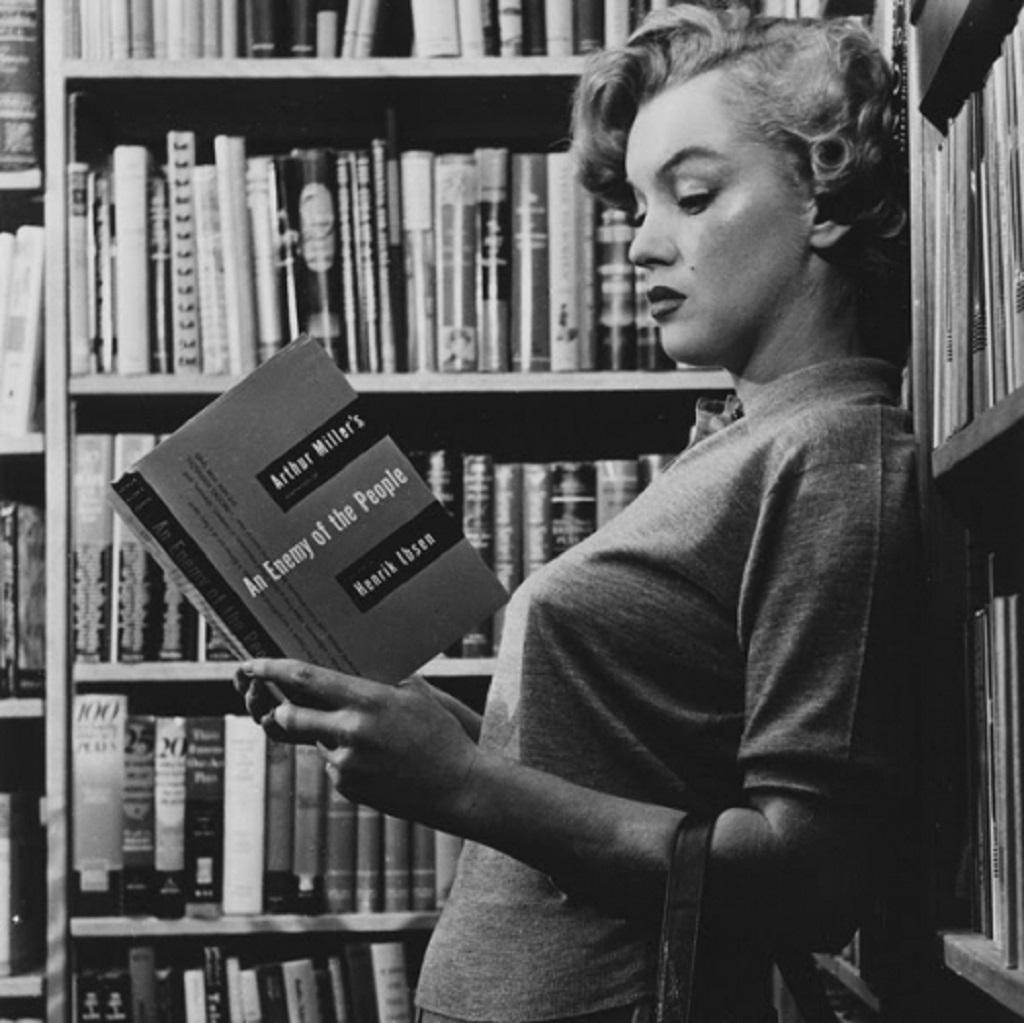 Monroe reading Miller