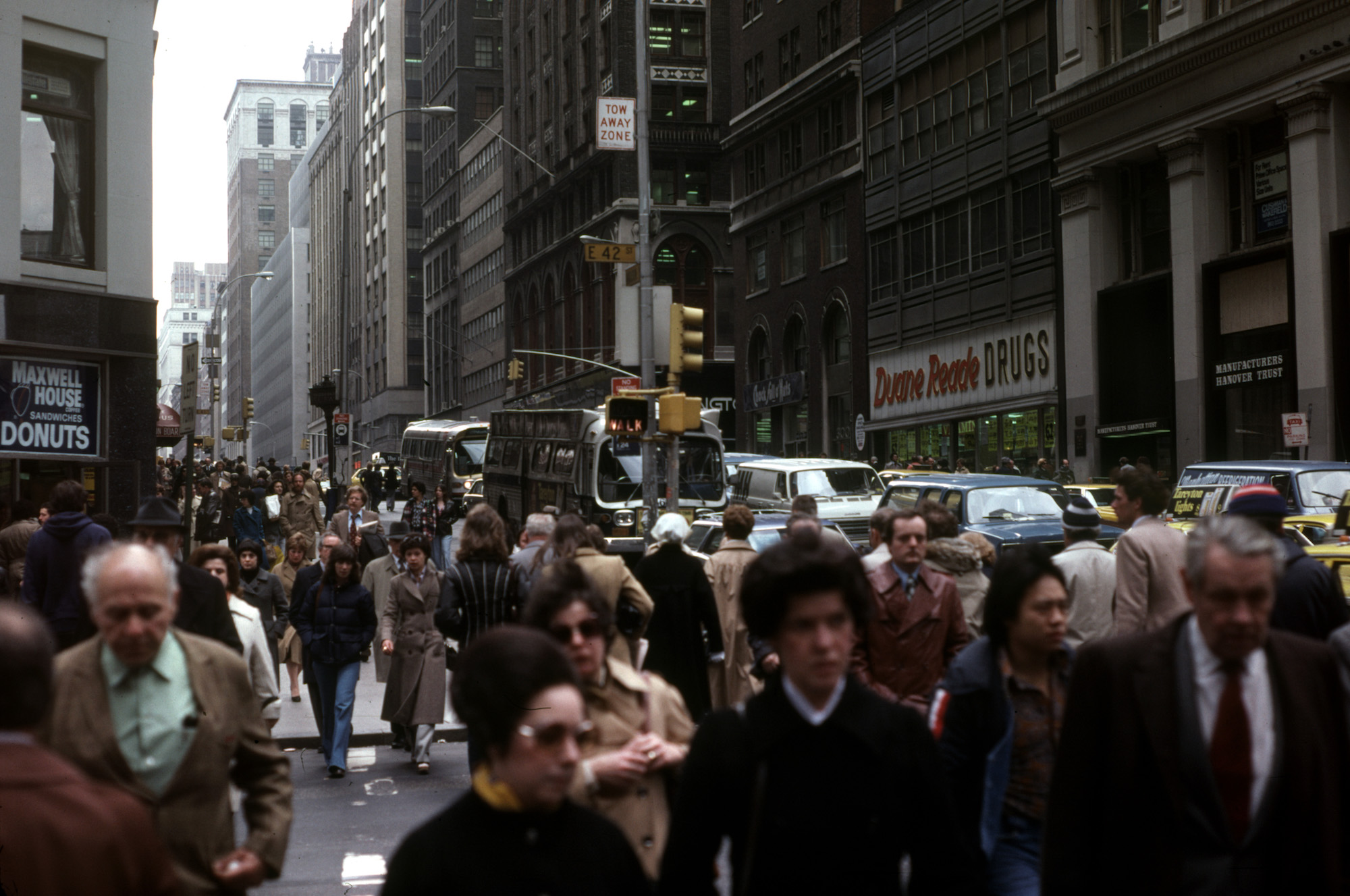 Color Slides of New  York  City April 1979 Flashbak