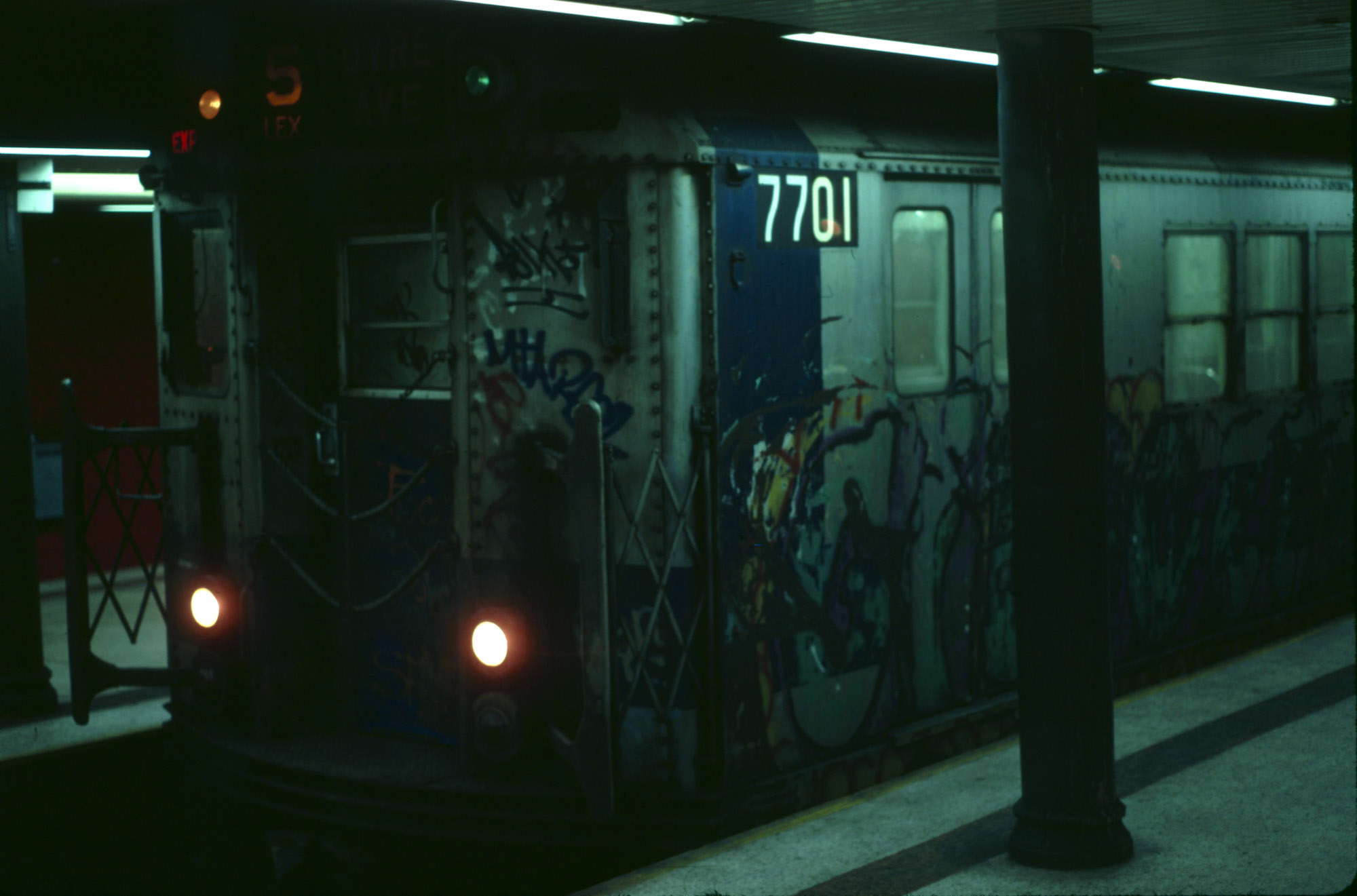 New York City subway 1979