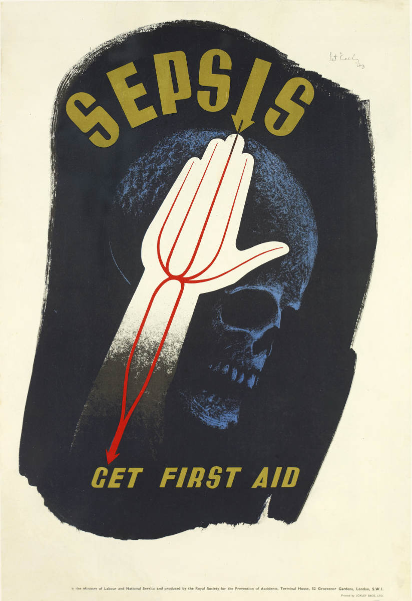 Sepsis Get First Aid 1943 Pat Keely Patrick Cokayne Keely