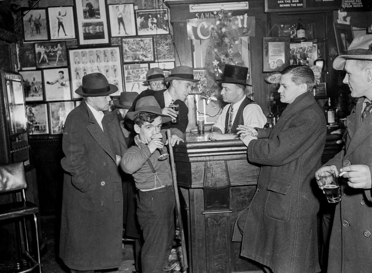 1934 Stork Club of the Bowery New York bar