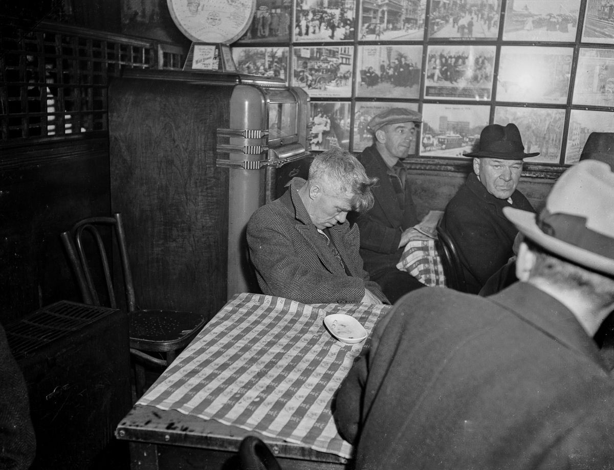 1934 Stork Club of the Bowery New York bar