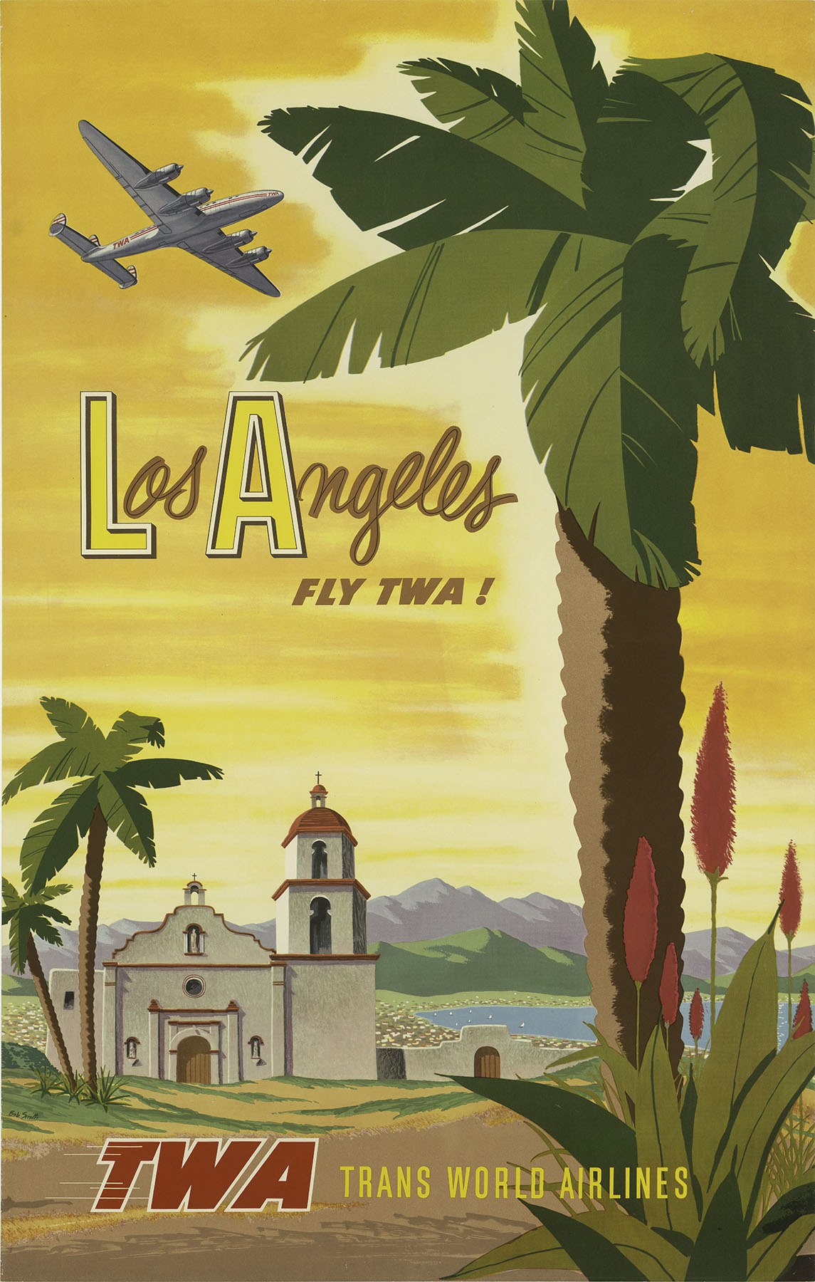 American travel poster