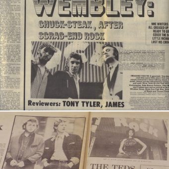 The Teds 1972 Wembley Comeback Starring McLaren & Westwood’s Let It Rock In The NME And Evening Standard