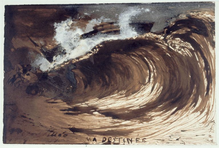 Victor Hugo’s Blotto Drawings In Coal, Dust And Blood (1848-1866 