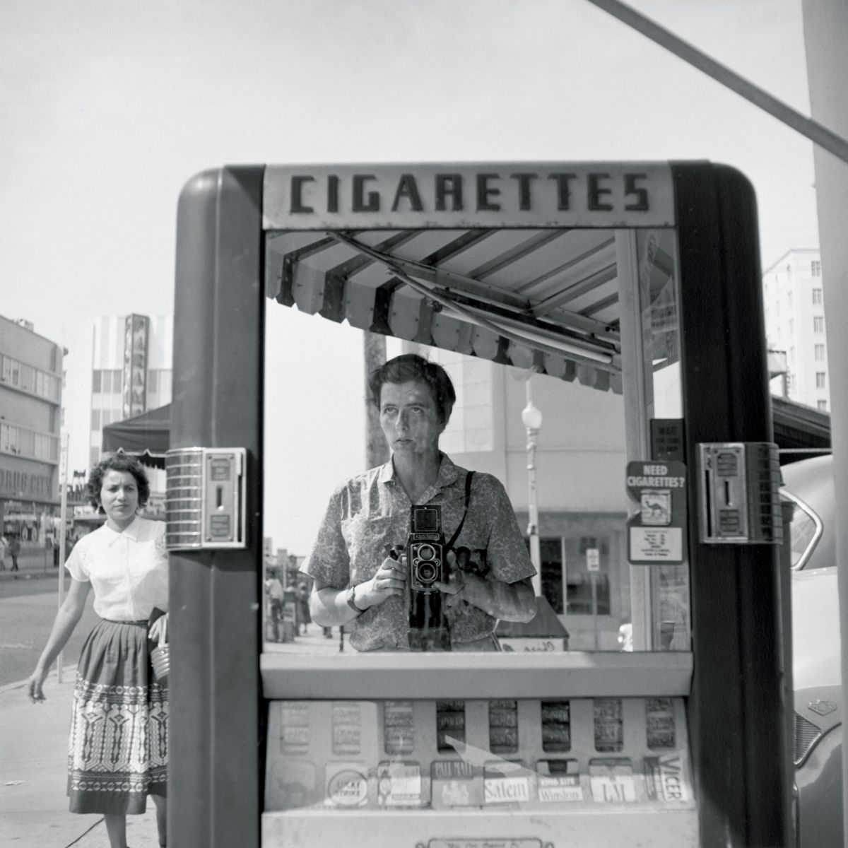 Vivian Maier self-portrait 3