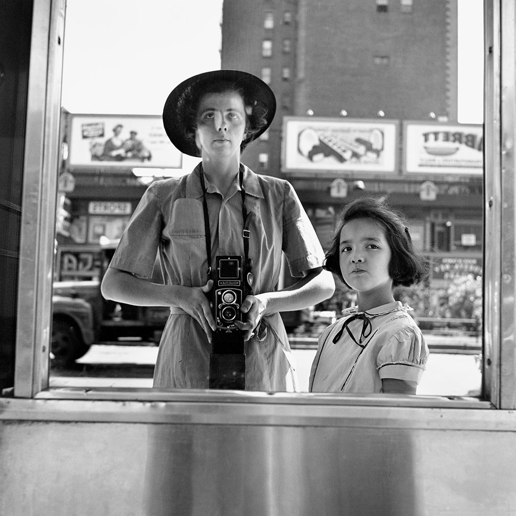 Vivian Maier self-portrait 4