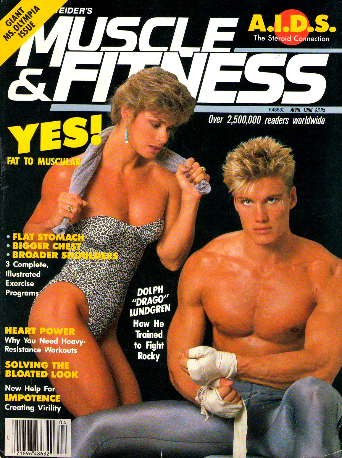 1156px x 1548px - Oily Biceps and Neon Spandex: Muscle & Fitness Magazines of the 1980s -  Flashbak