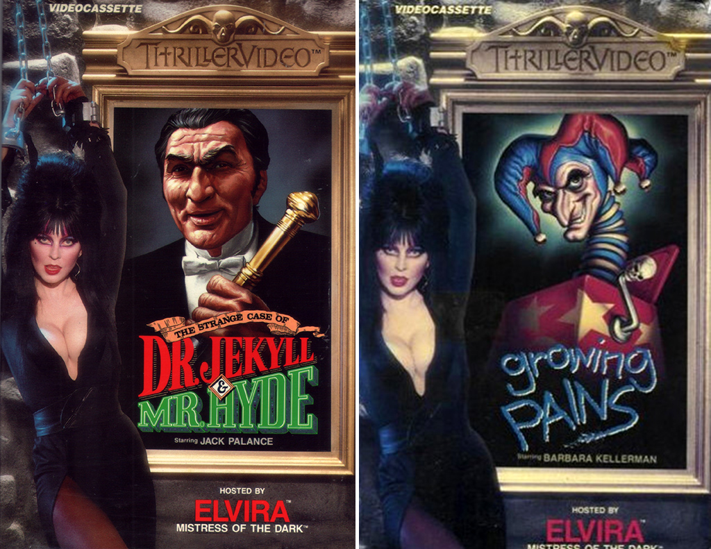 Elvira's VHS series