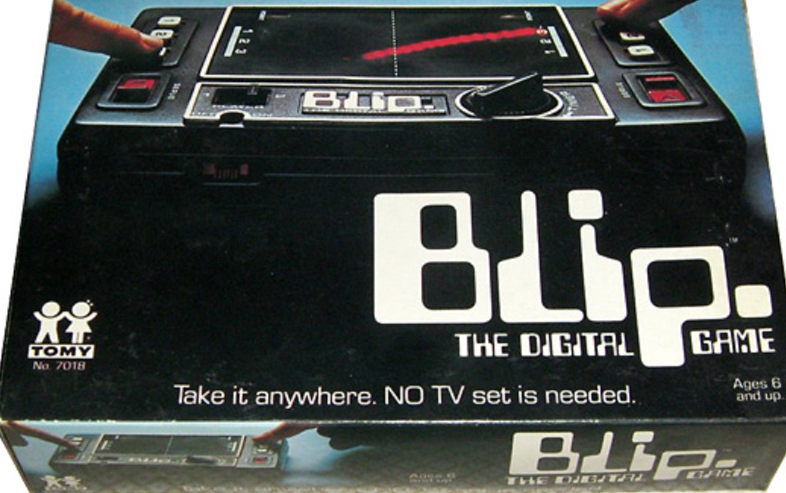 Vintage Blip The Digital Game 1977 Tomy Electronic Game Works 