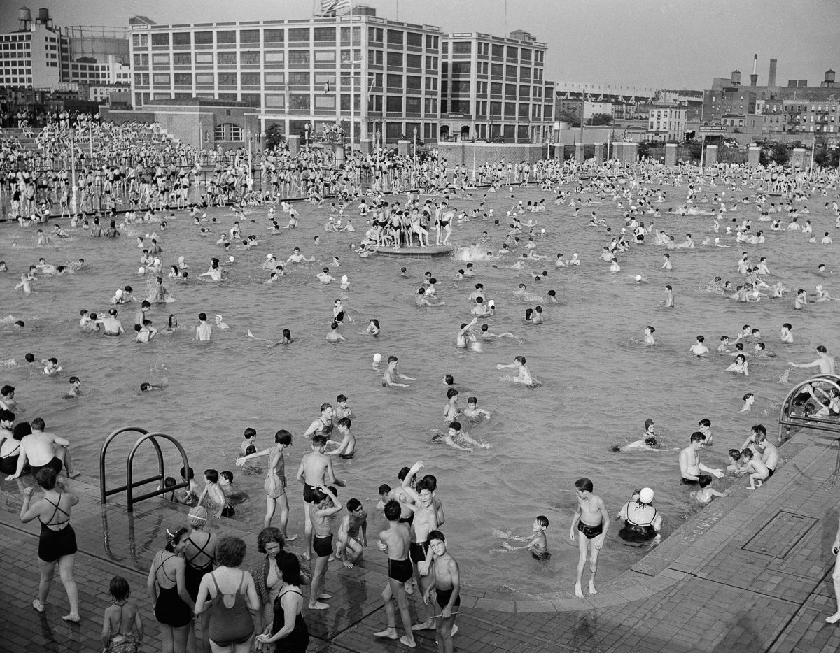 Aug. 1, 1940 Red Hook Pool.