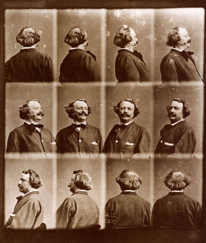 Nadar Rotating Portrait. Circa 1865,
