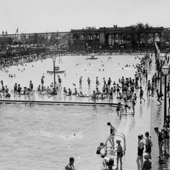 july-1936-thomas-jefferson-park-pool - Flashbak