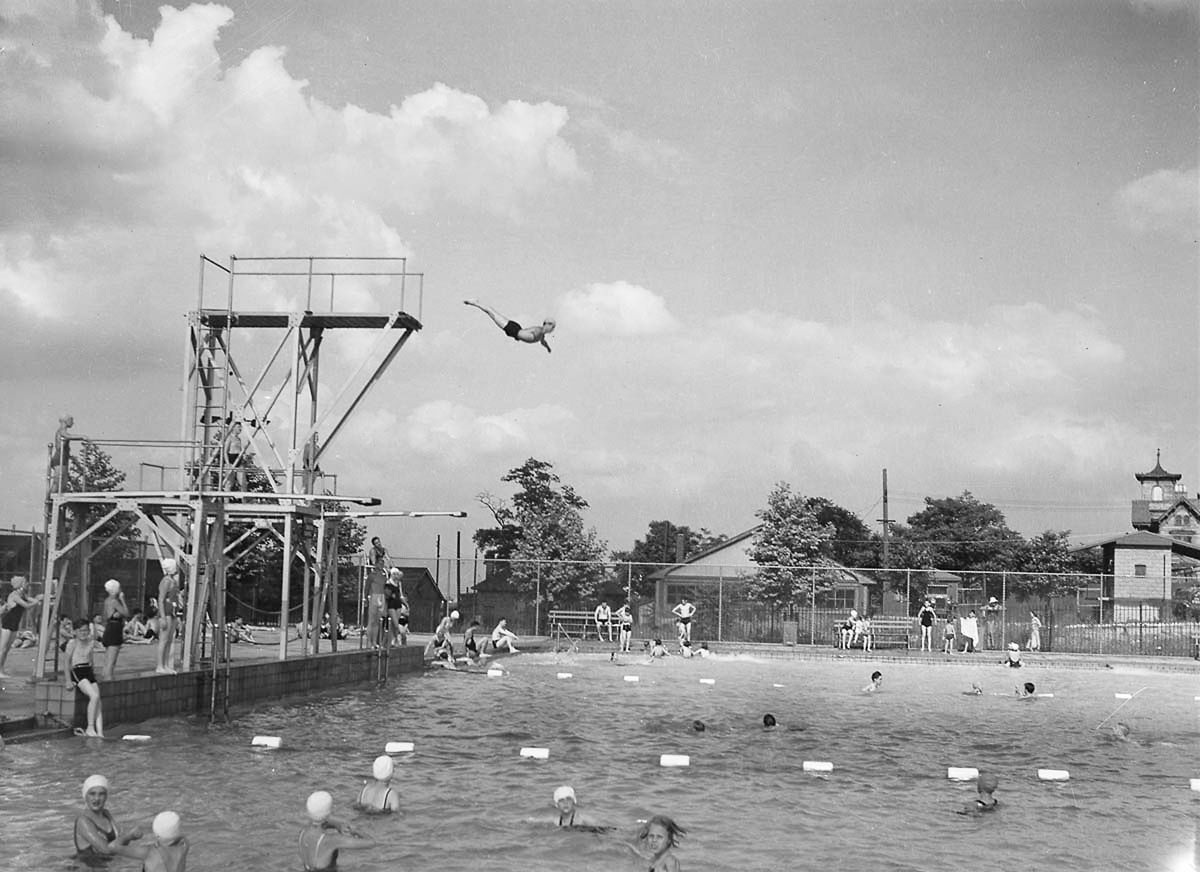 July 1938 Faber Park Pool.
