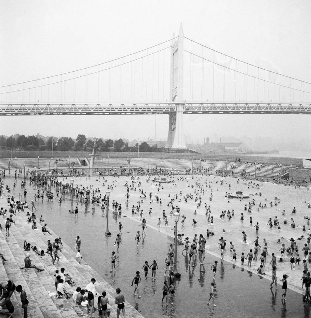 New York July 29, 1936 Astoria Park Pool.