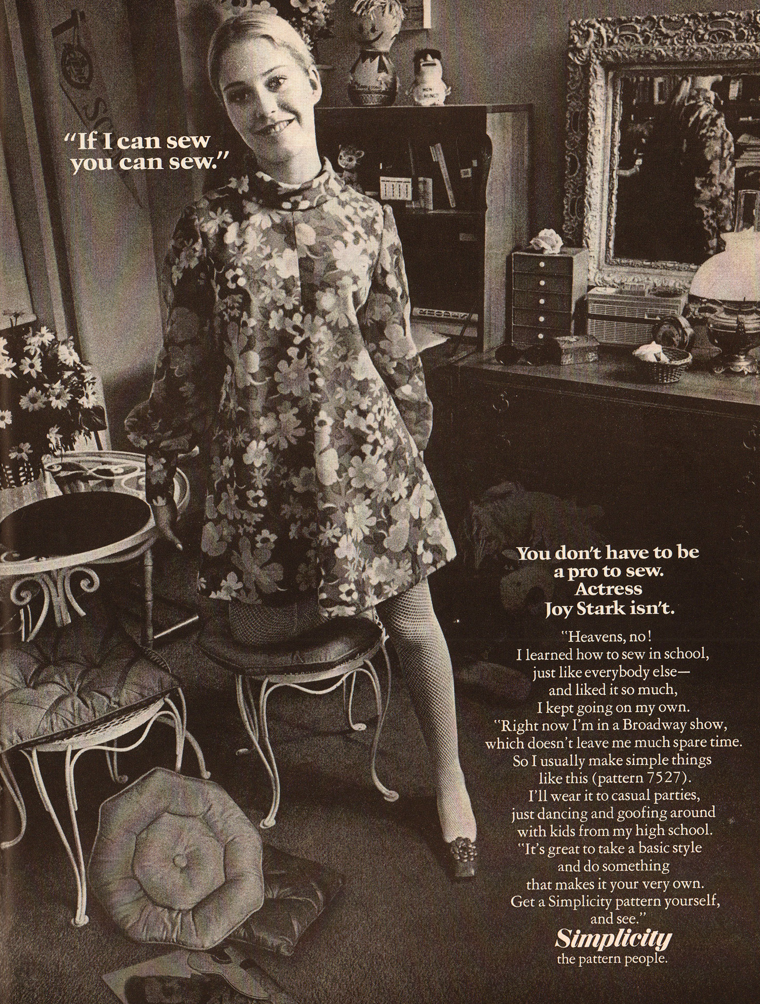 sewing 1968 teen magazine