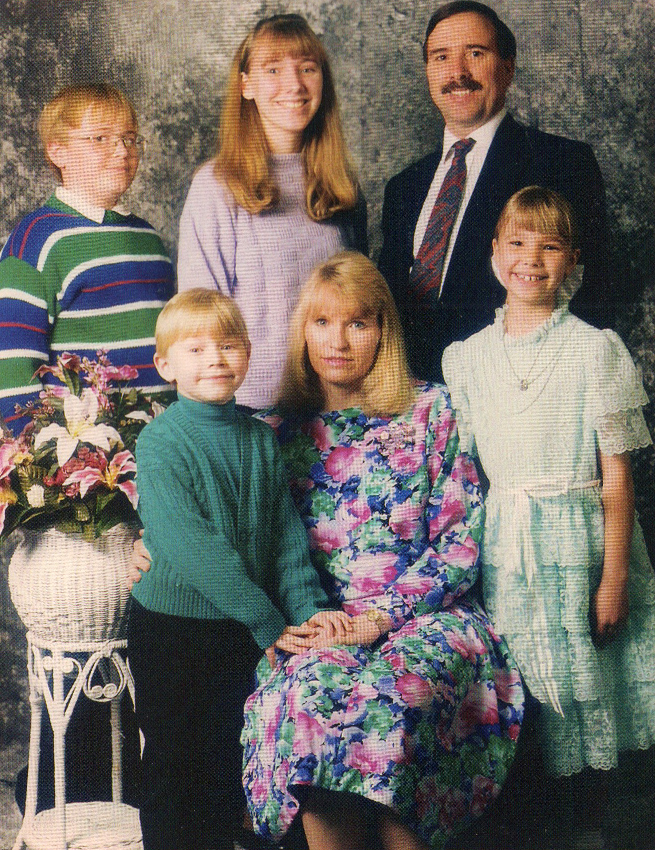 1980s Family Portrait