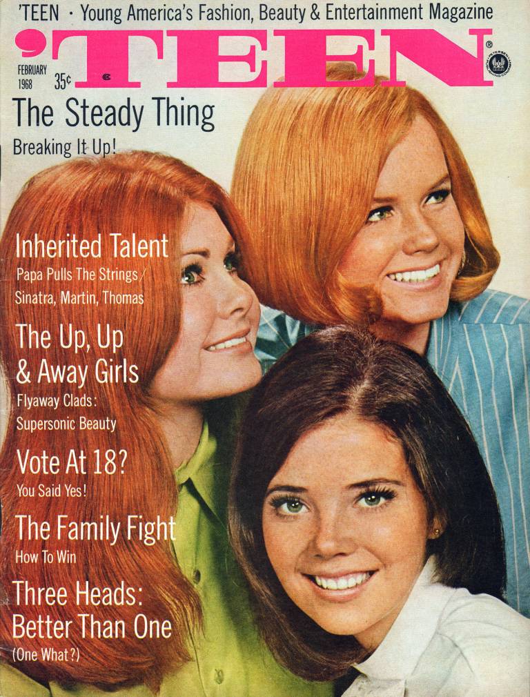 TEEN Magazine February 1968 Flashbak   Cover TEEN Magazine Feb 1968 1 768x1010 