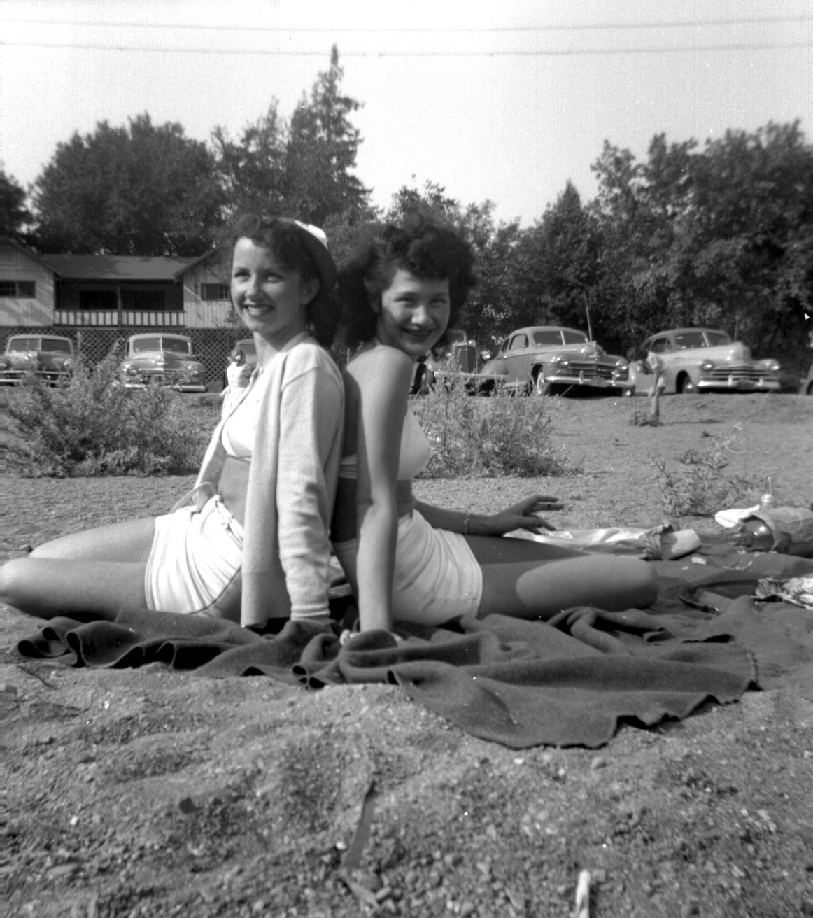 found photos 1949 1950 vernacular snapshots