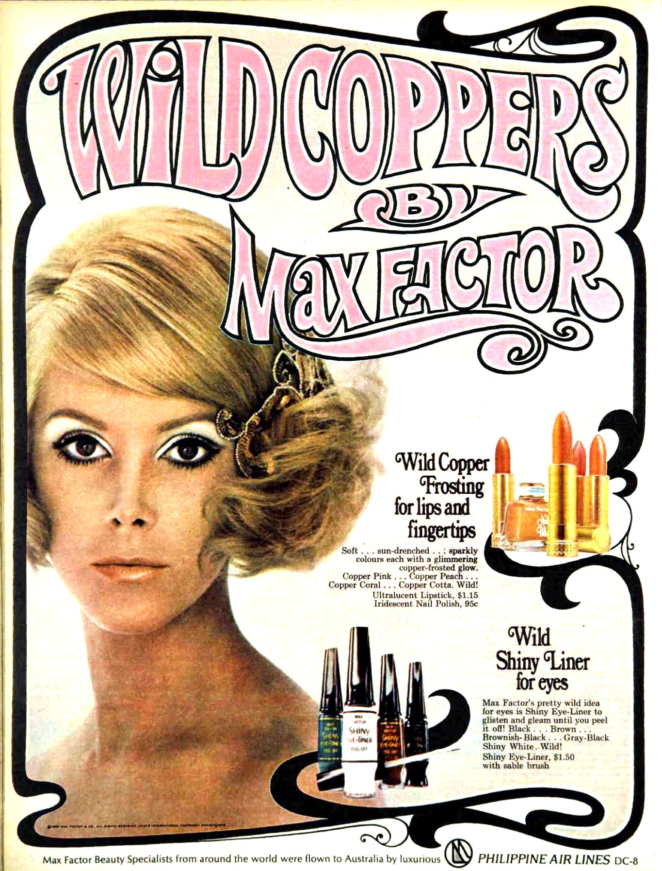 High-Gloss and Hot Pink: Lipstick Adverts from the 1960s ...