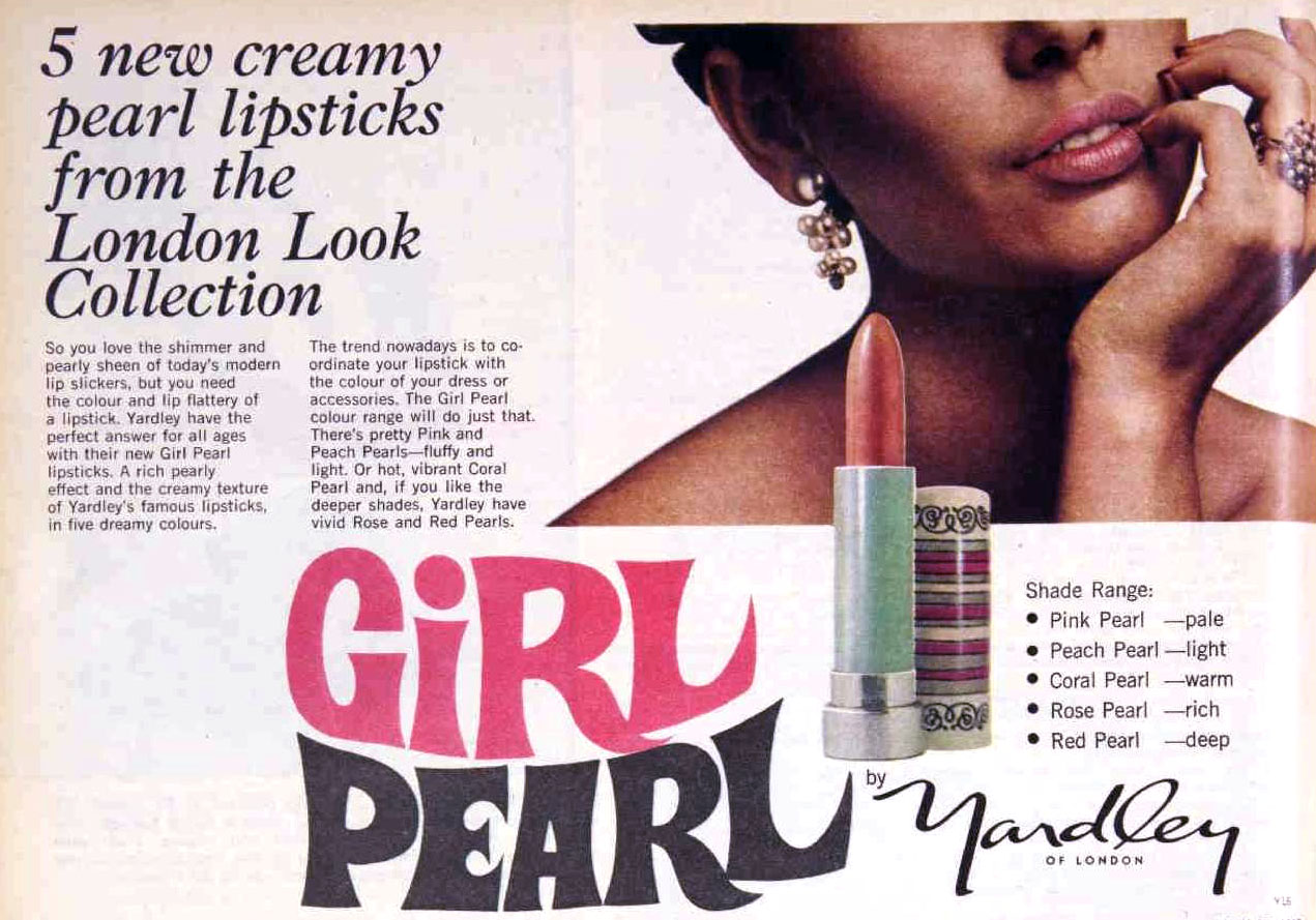 vintage lipstick advert