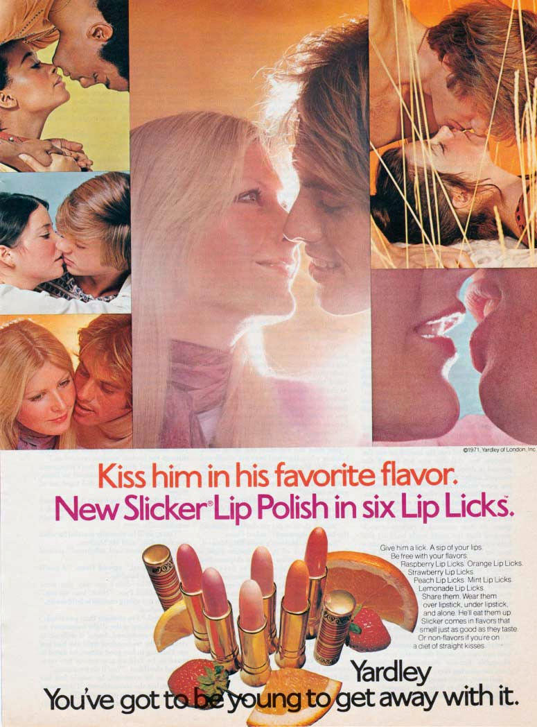 High-Gloss and Hot Pink: Lipstick Adverts from the 1960s-1980s