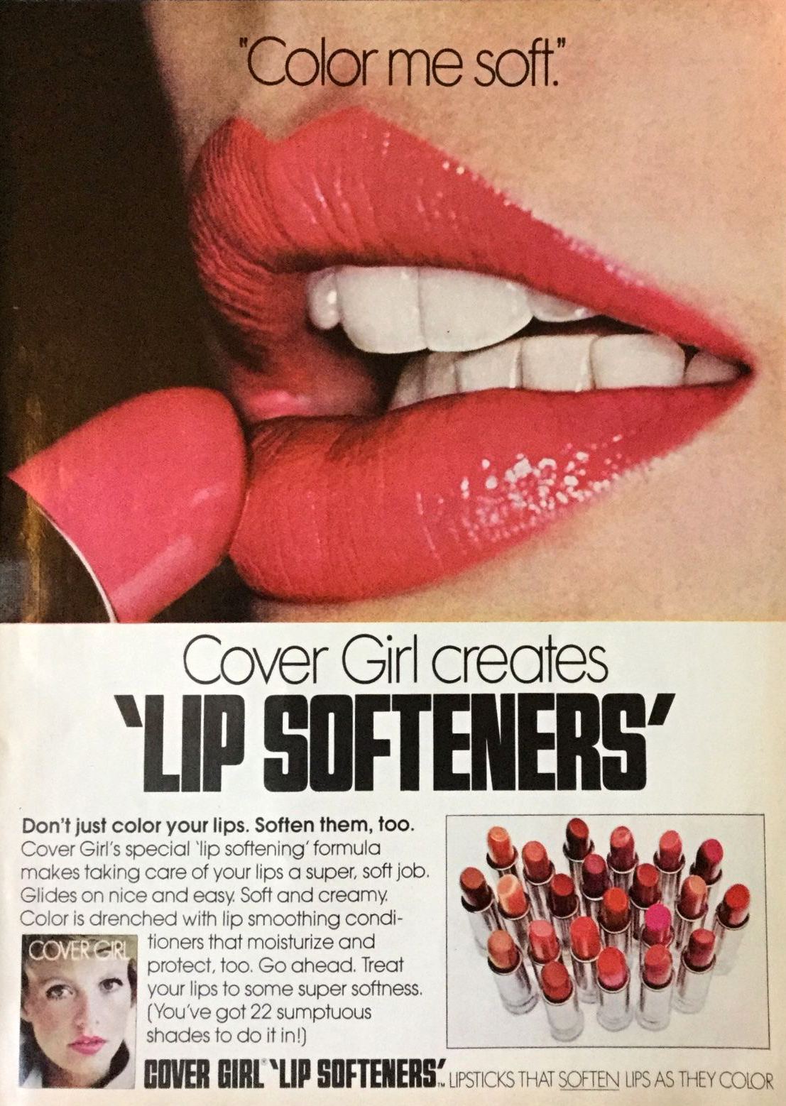 Covergirl Lipstick Ad