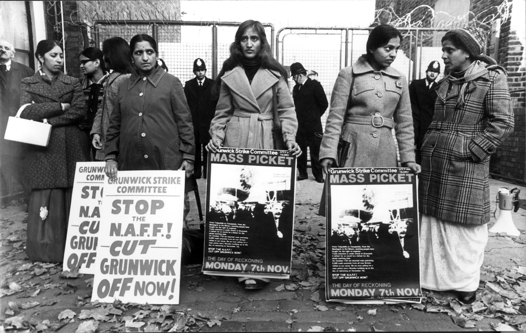 Grunwick protest Dollis Hill London