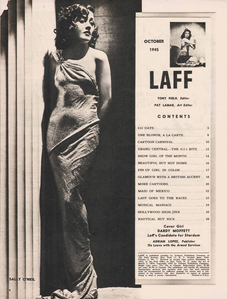 LAFF Magazine - October 1945 - Flashbak