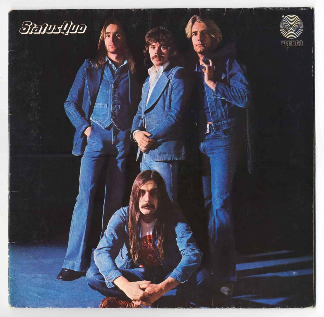 Blue For You - Status Quo's 1976 Album. The 1976 "Mystery Song", co-written with Bob Young, was composed after Rossi had laced Parfitt's tea with amphetamine sulphate during the sessions for the Blue for You album. Rossi later said: "He was playing the riff when we left the studio, and he was still playing it when we came back the next day!"[10]