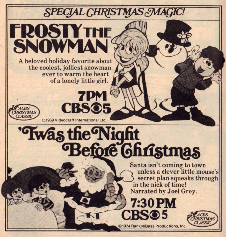Christmas Specials in TV Guide (1970s-80s) - Flashbak