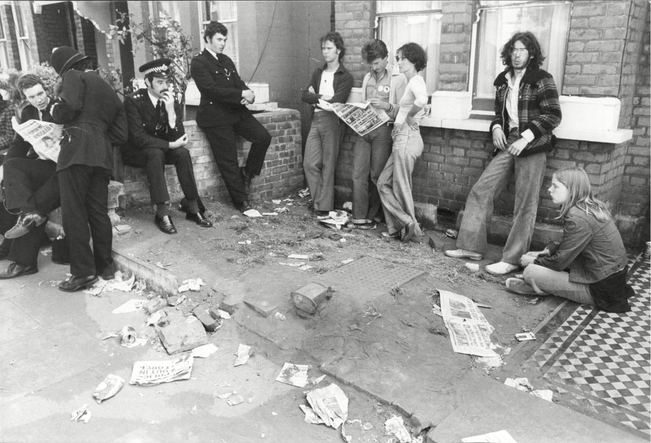 Police And Pickets Involved In The Grunwick Dispute An Industrial Dispute Involving Trade Union Recognition At The Grunwick Film Processing Laboratories Which Led To A Two-year Strike Between 1976?1978.
