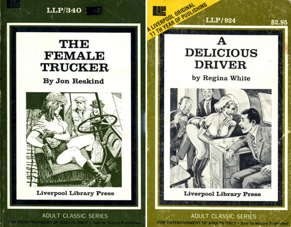 Vintage Porn Old Pulp Paperbacks - The Sick, Sick World of Liverpool Library Press - Flashbak