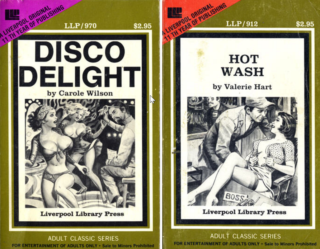 Adult Sex Book Covers - The Sick, Sick World of Liverpool Library Press - Flashbak