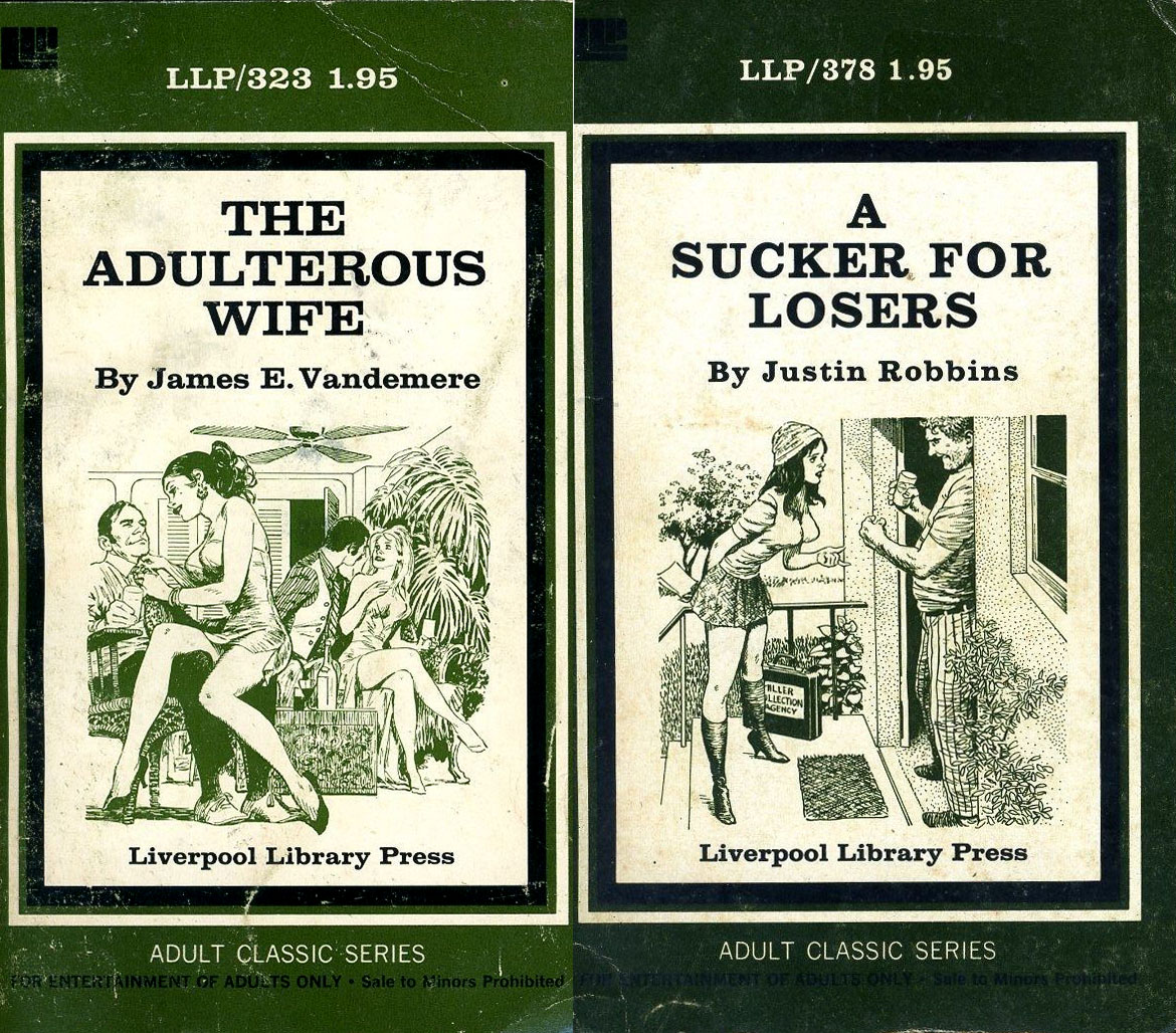 Vintage Porn Books - The Sick, Sick World of Liverpool Library Press - Flashbak