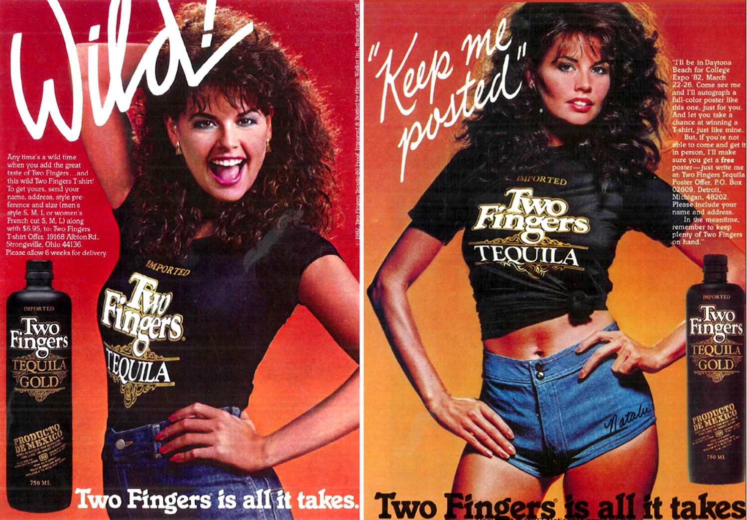 two fingers tequila advert