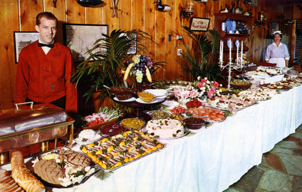 New Jersey postcards 1960s 1950s restaurants food