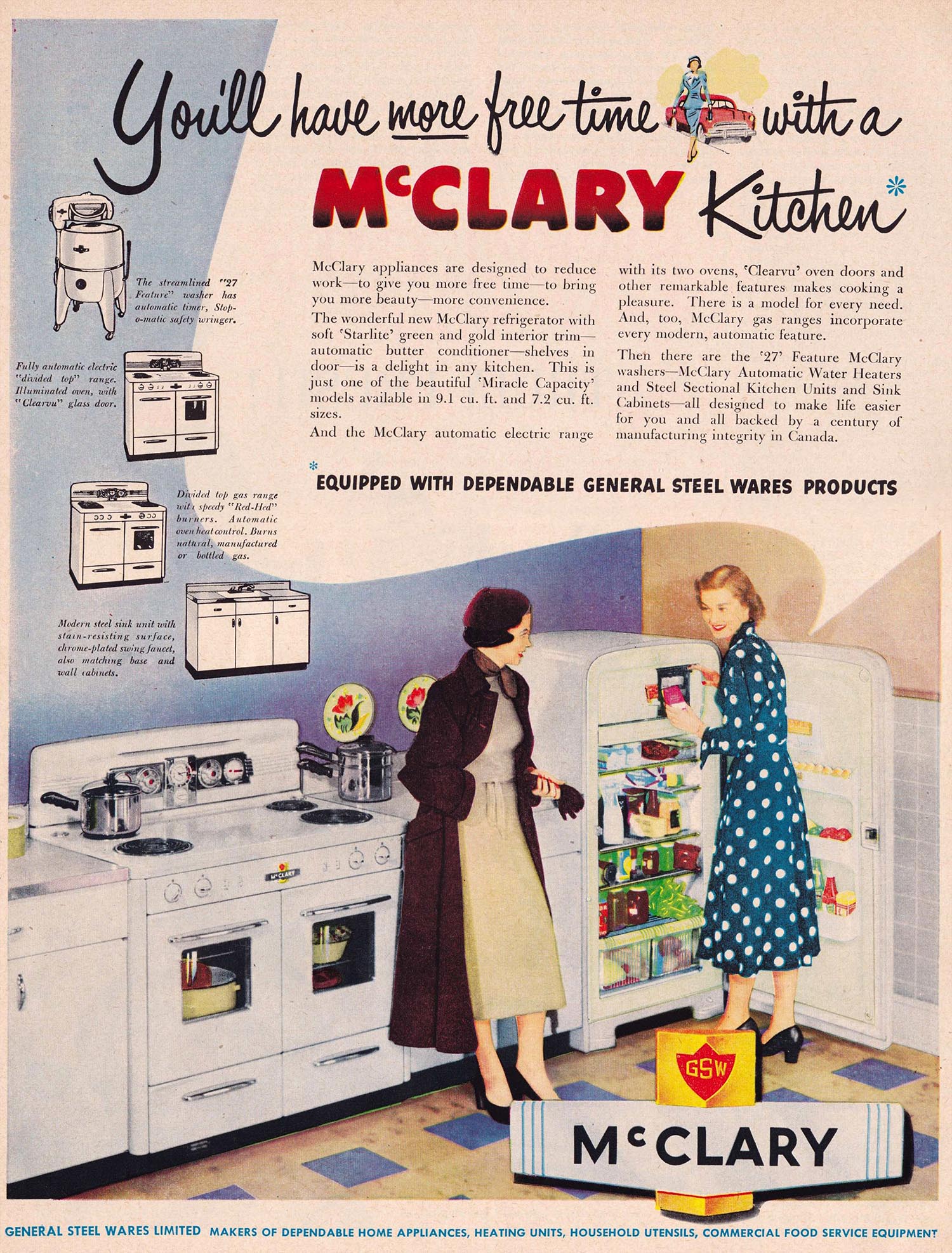 1950s kitchen appliances