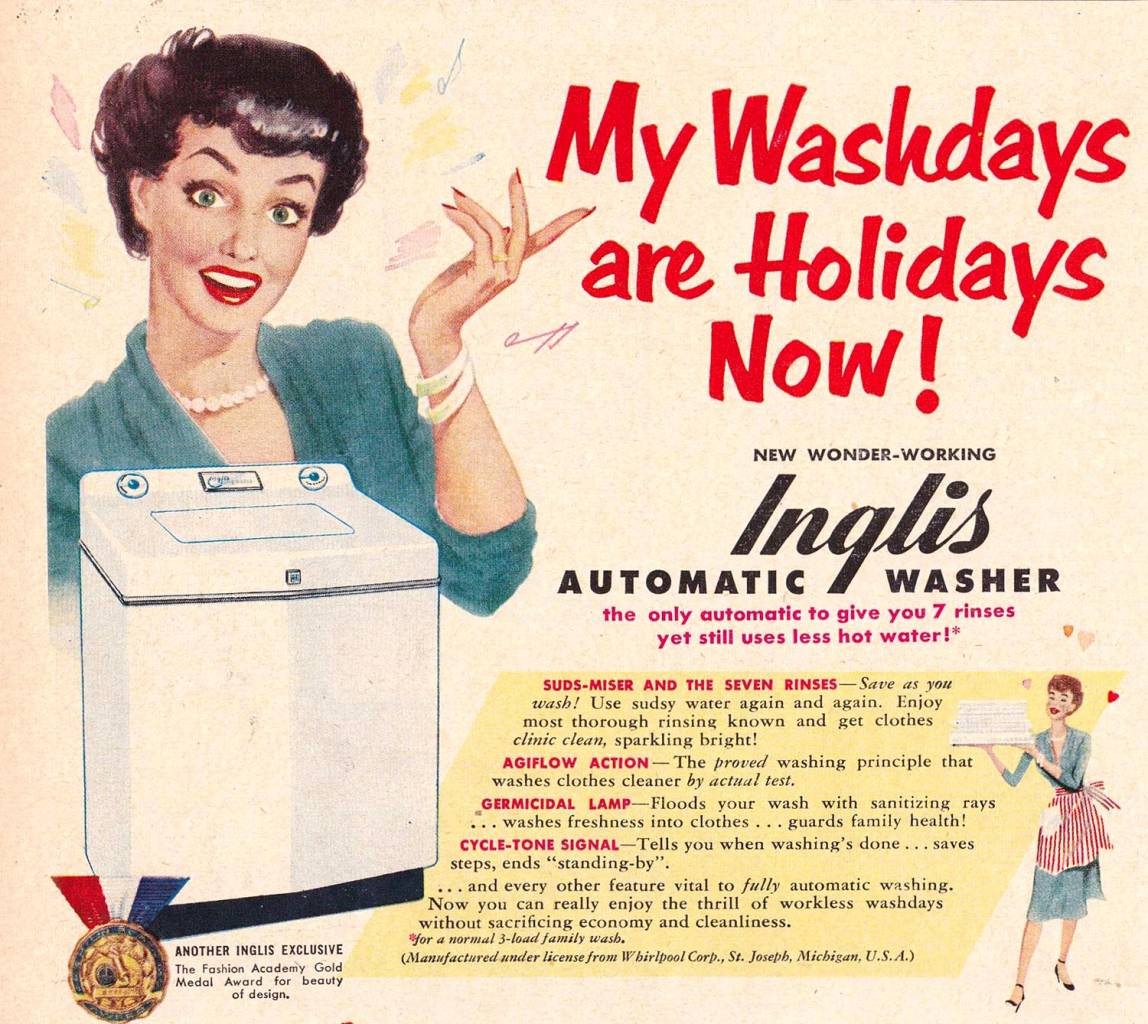 Kitchen and Laundry Miracles! Vintage Appliances and the Women that Loved Them