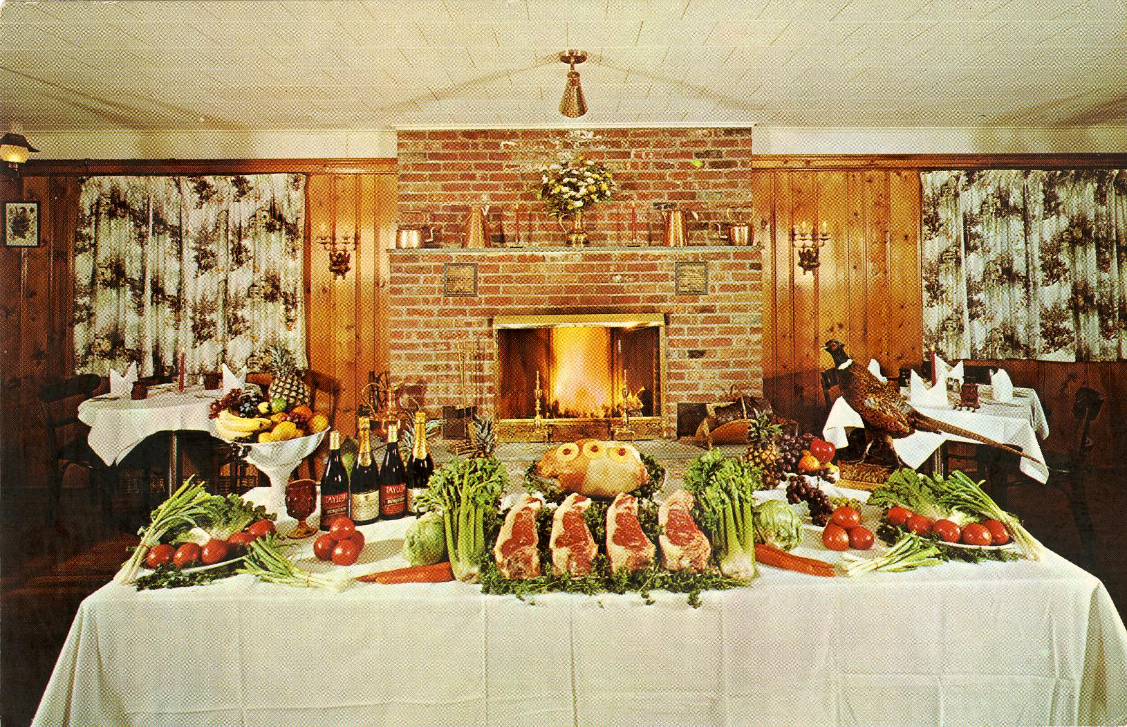 New Jersey postcards 1960s 1950s restaurants food