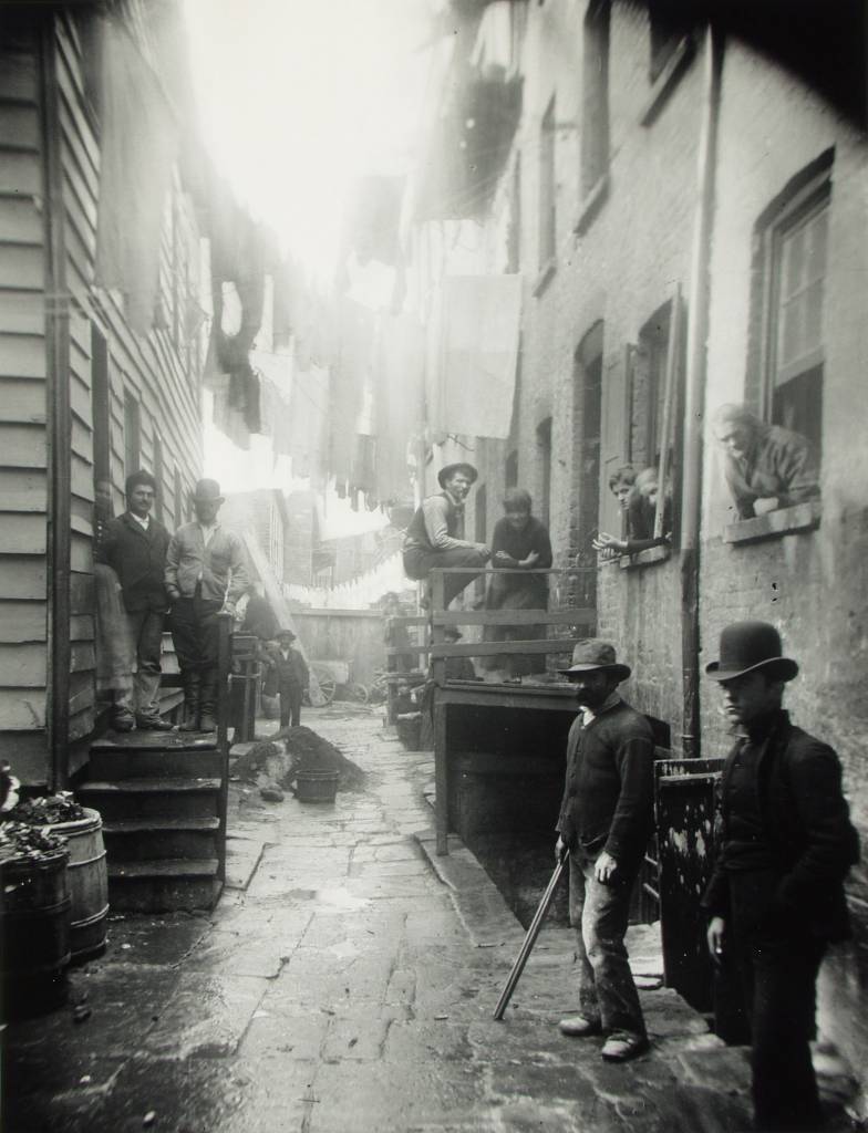 Bandit's Roost by Jacob Riis, New York, 1888