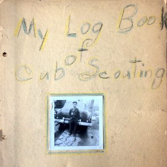 Bobcat Pins, Hot Chocolate and Toast – My Cub Scout Log Book (1957)